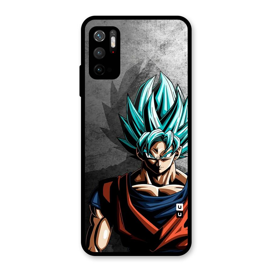 Super Saiyan Art Metal Back Case for Redmi Note 10T 5G