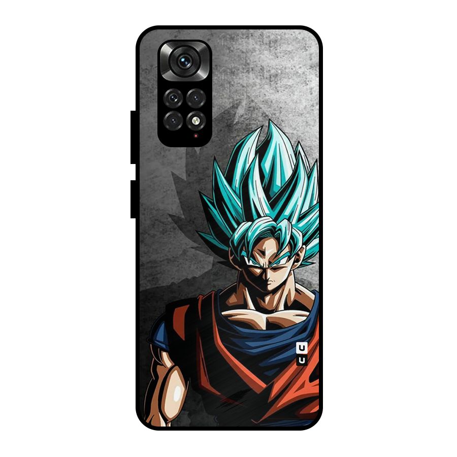 Super Saiyan Art Metal Back Case for Redmi Note 11 Pro