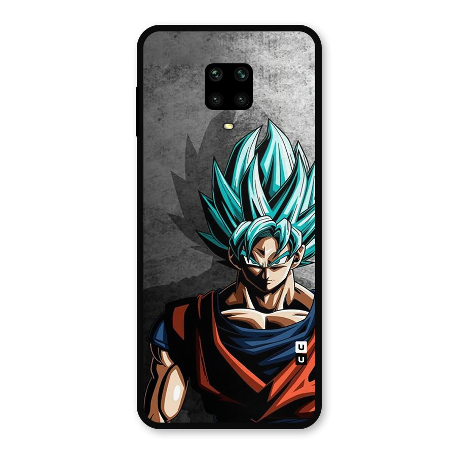 Super Saiyan Art Metal Back Case for Redmi Note 9 Pro