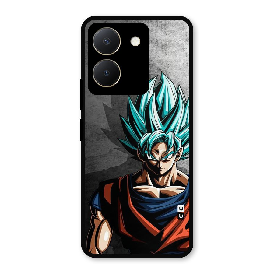 Super Saiyan Art Metal Back Case for Vivo Y36