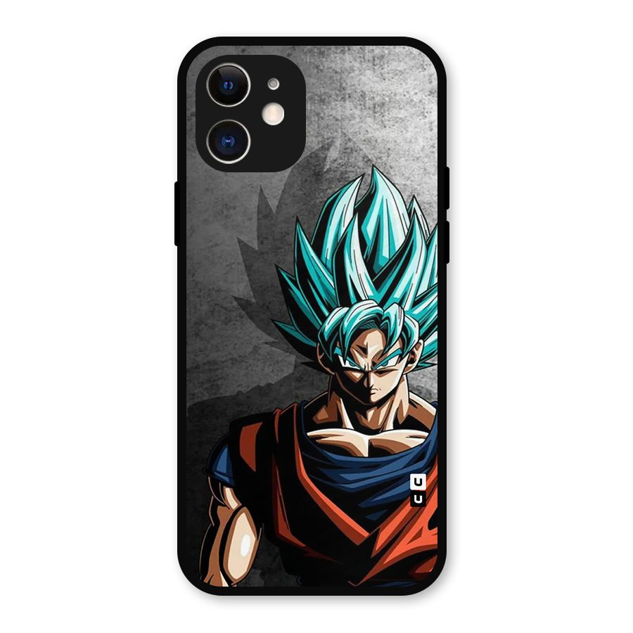 Super Saiyan Art Metal Back Case for iPhone 12