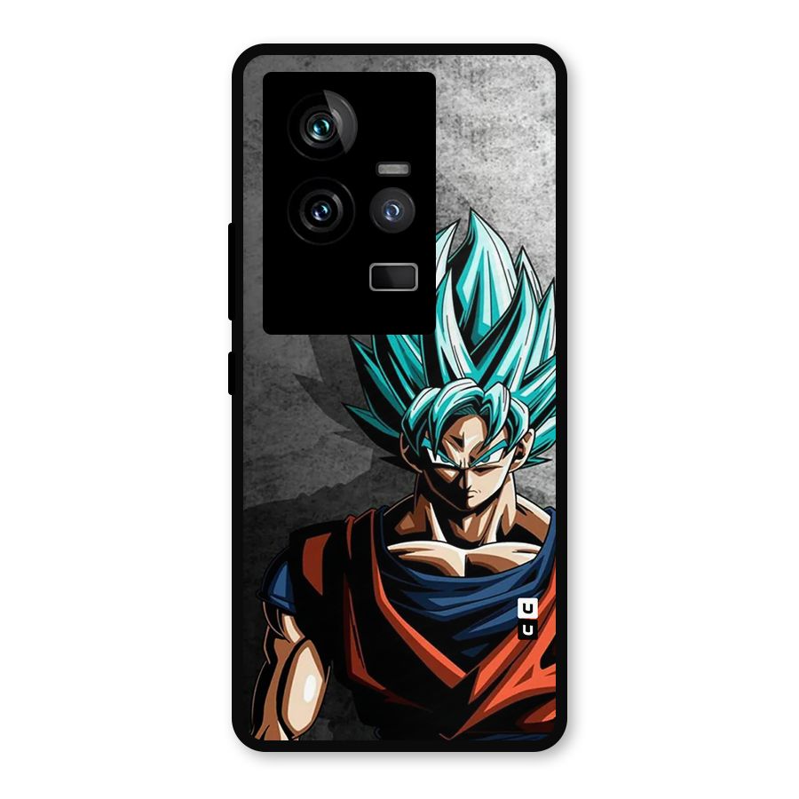 Super Saiyan Art Metal Back Case for iQOO 11 5G