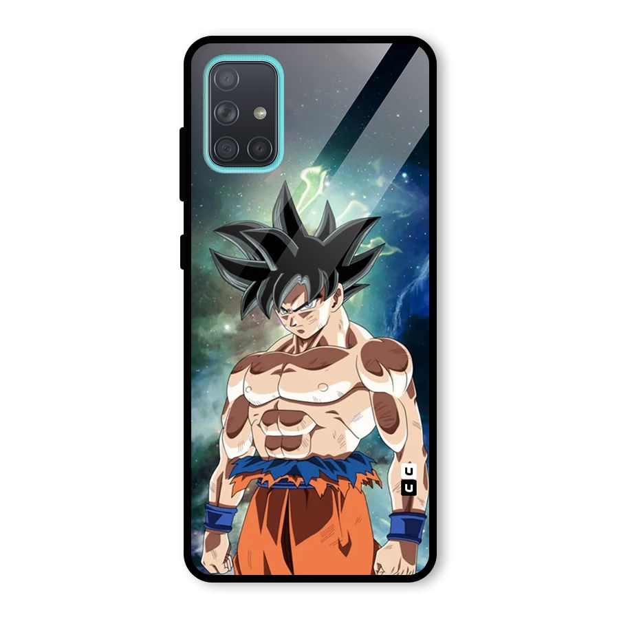 Super Saiyan God Glass Back Case for Galaxy A71