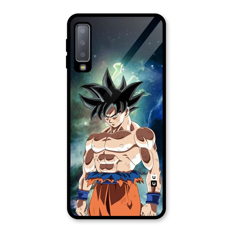 Super Saiyan God Glass Back Case for Galaxy A7 (2018)