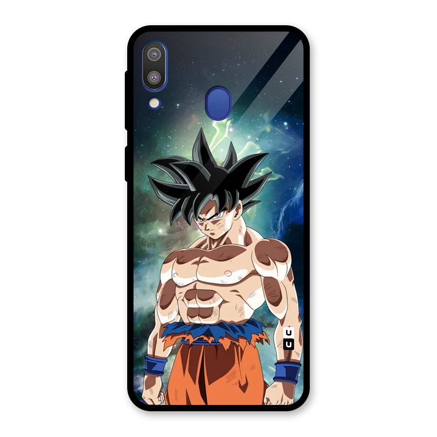 Super Saiyan God Glass Back Case for Galaxy M20