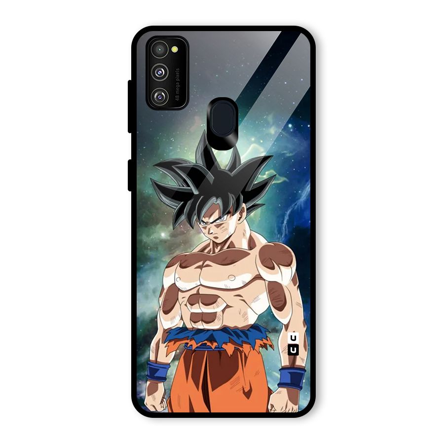 Super Saiyan God Glass Back Case for Galaxy M30s