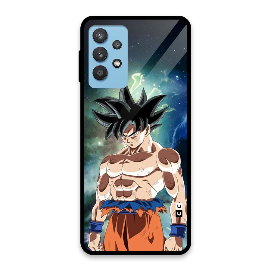 Super Saiyan God Glass Back Case for Galaxy M32 5G