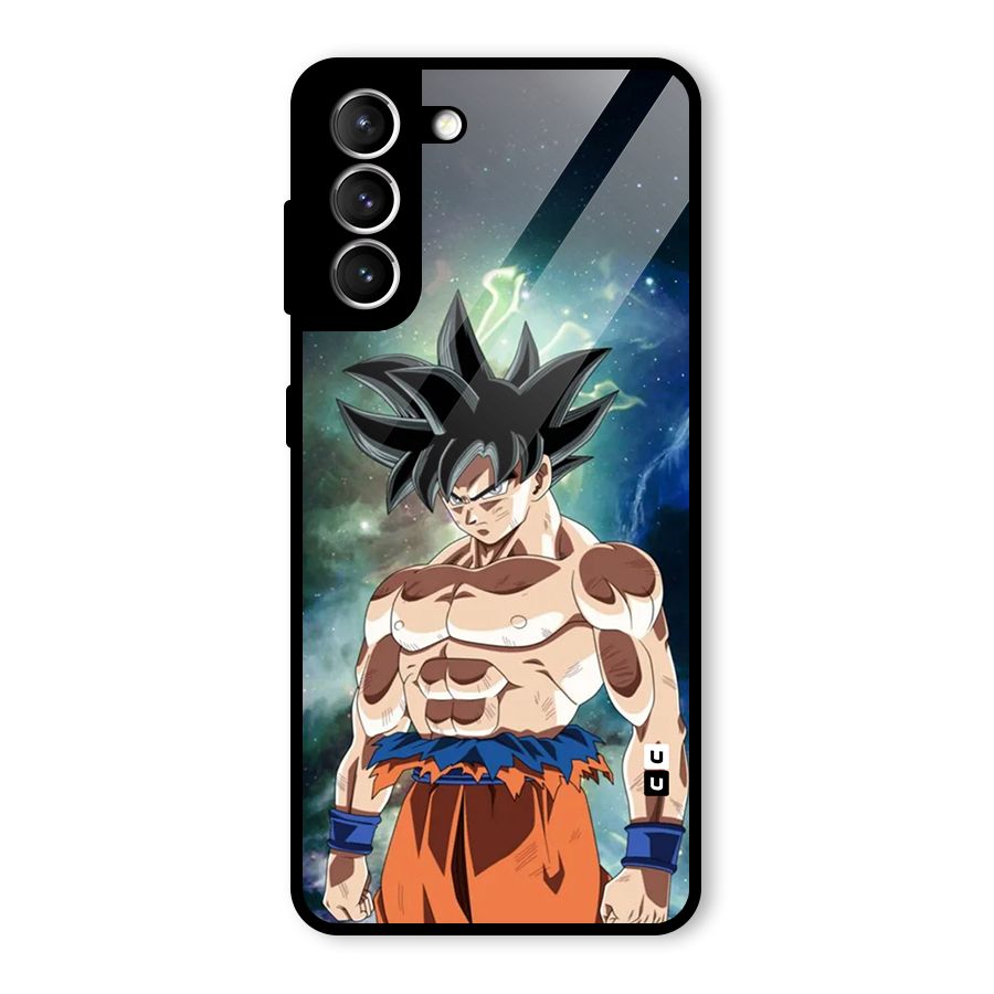 Super Saiyan God Glass Back Case for Galaxy S21 5G
