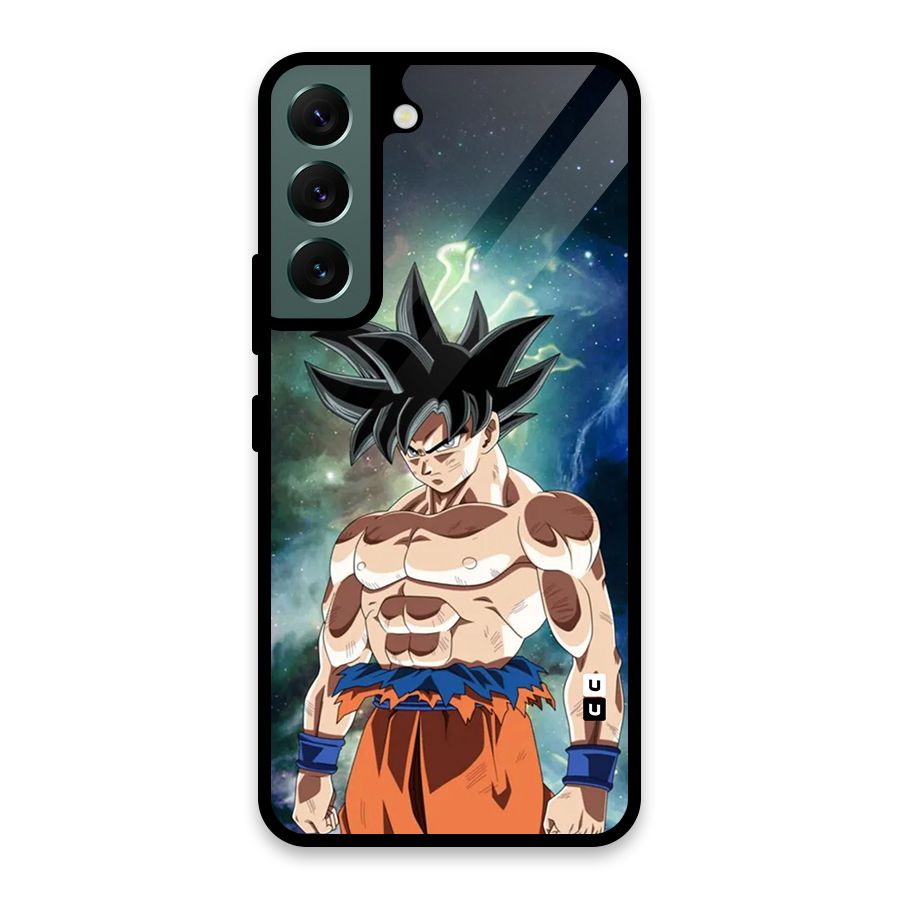 Super Saiyan God Glass Back Case for Galaxy S22 5G