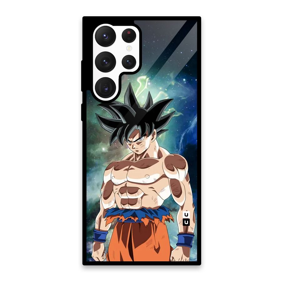 Super Saiyan God Glass Back Case for Galaxy S22 Ultra 5G