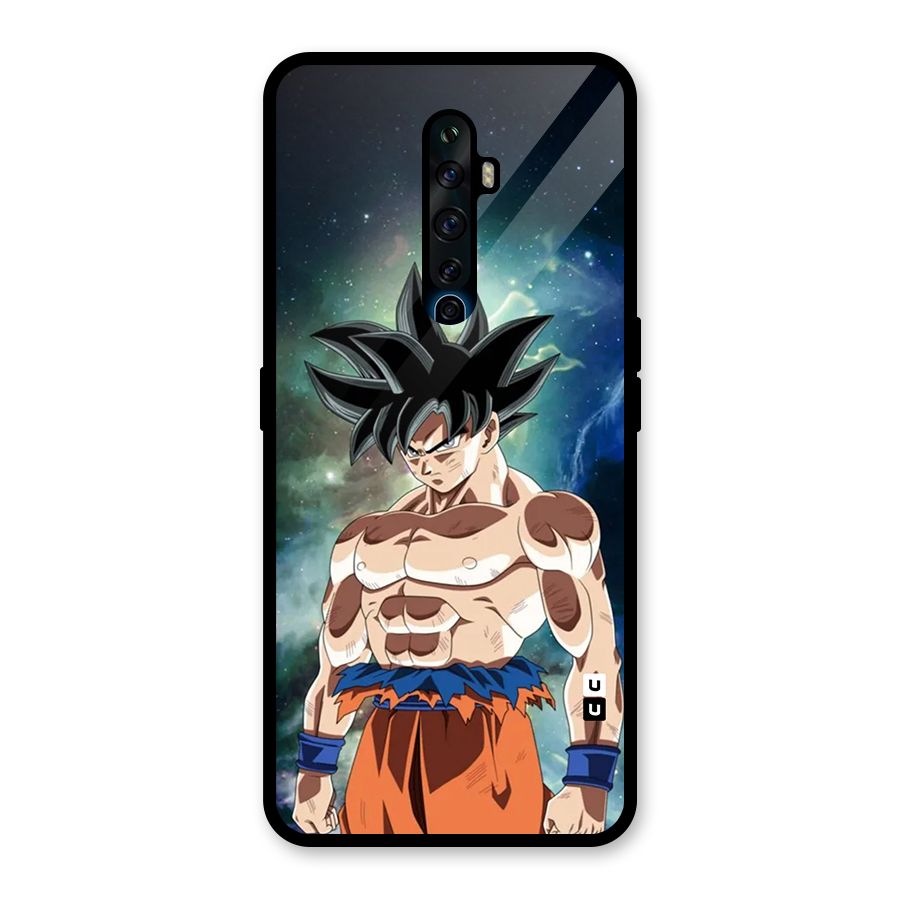 Super Saiyan God Glass Back Case for Oppo Reno2 F
