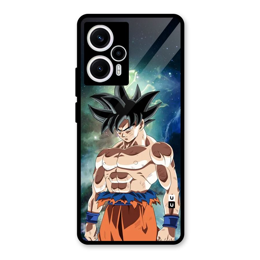 Super Saiyan God Glass Back Case for Poco F5