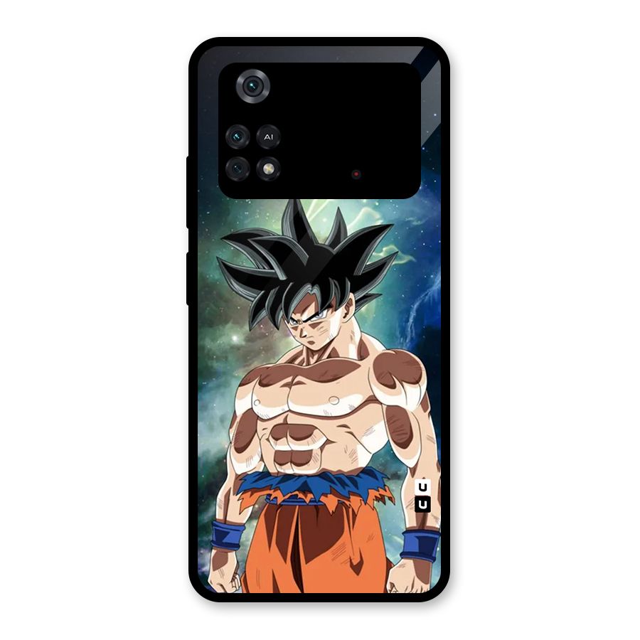 Super Saiyan God Glass Back Case for Poco M4 Pro 4G