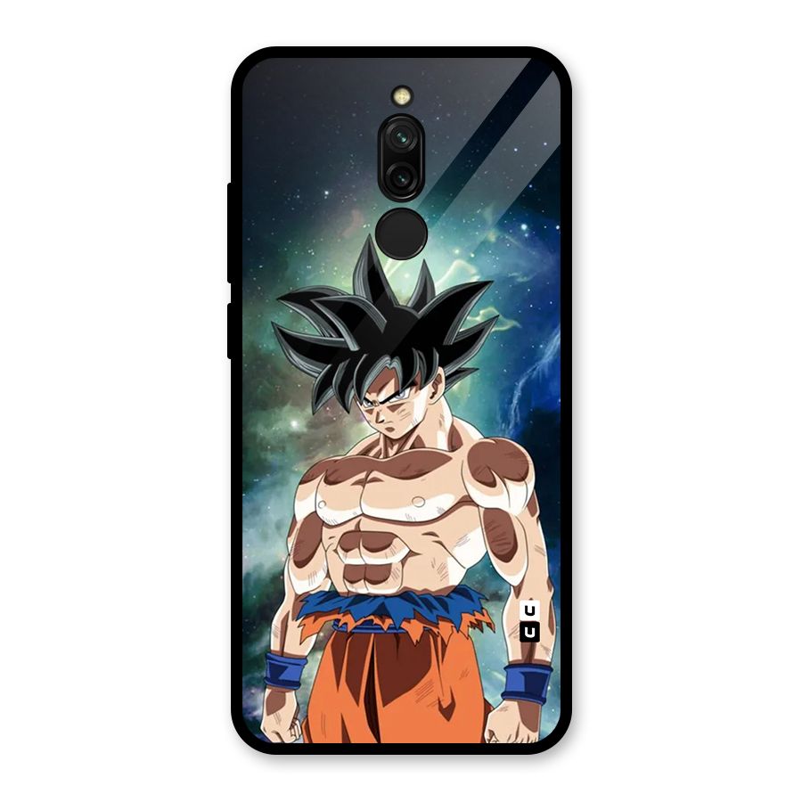 Super Saiyan God Glass Back Case for Redmi 8