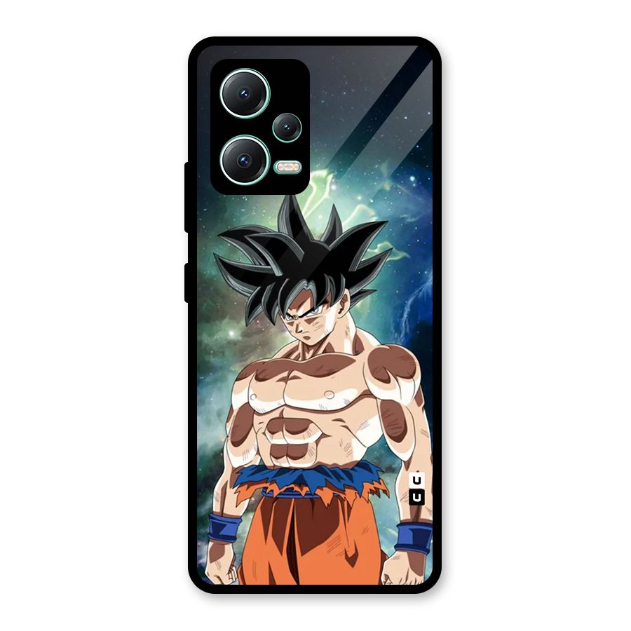Super Saiyan God Glass Back Case for Redmi Note 12 5G