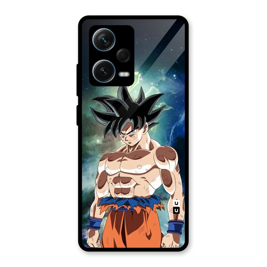 Super Saiyan God Glass Back Case for Redmi Note 12 Pro Plus 5G