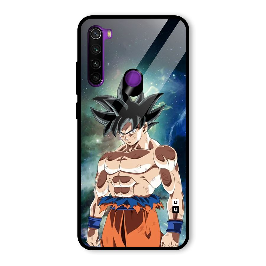 Super Saiyan God Glass Back Case for Redmi Note 8