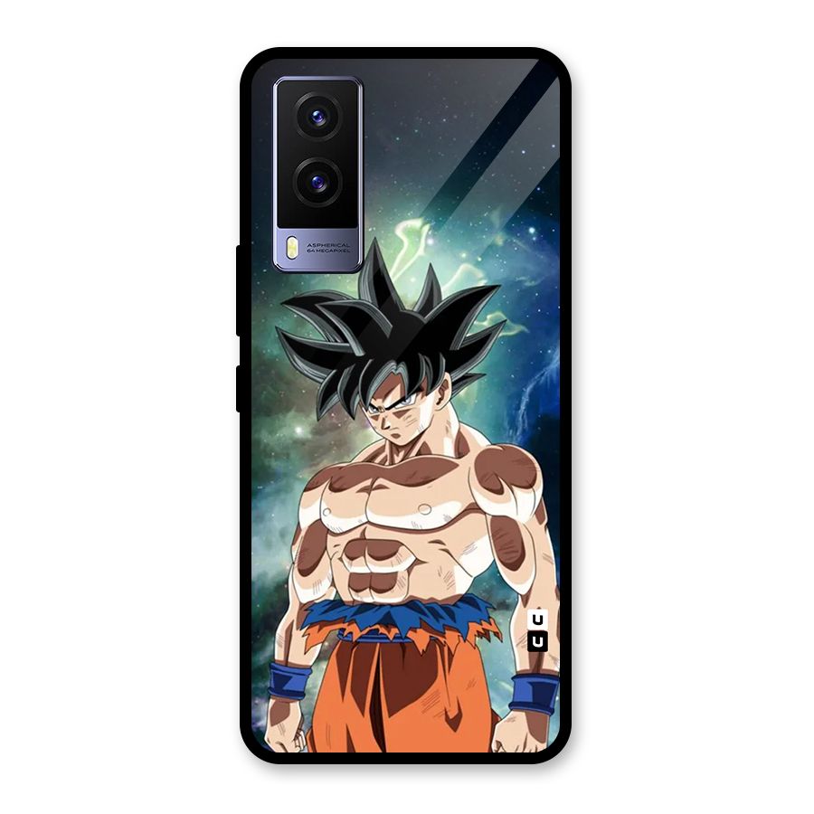 Super Saiyan God Glass Back Case for Vivo V21e 5G
