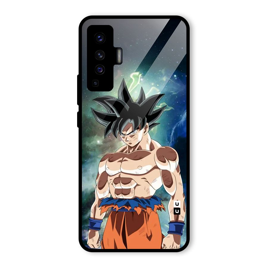 Super Saiyan God Glass Back Case for Vivo X50