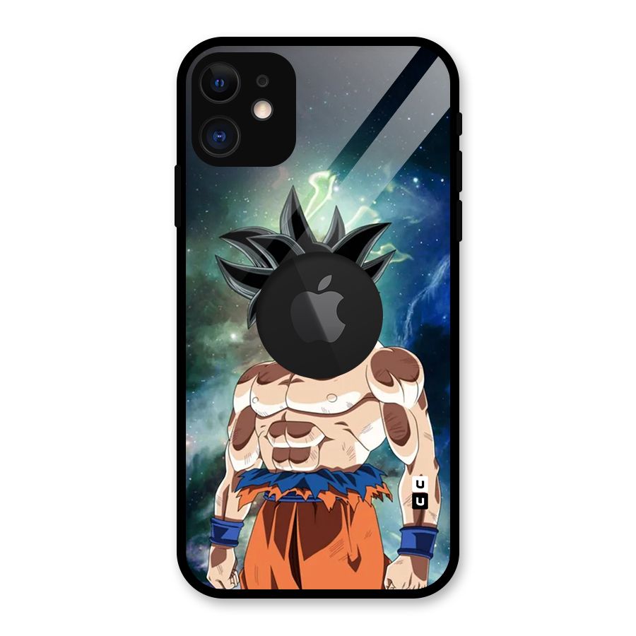 Super Saiyan God Glass Back Case for iPhone 11 Logo Cut