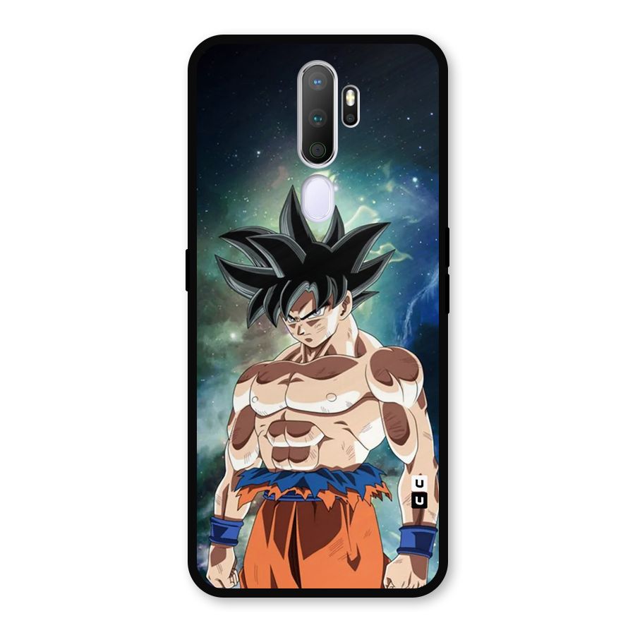 Super Saiyan God Metal Back Case for Oppo A5 (2020)