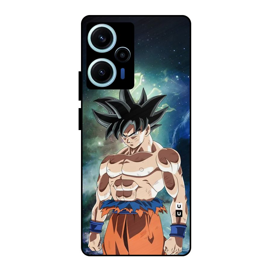 Super Saiyan God Metal Back Case for Poco F5
