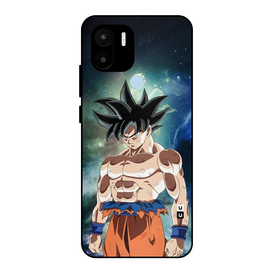 Super Saiyan God Metal Back Case for Redmi A1 Plus