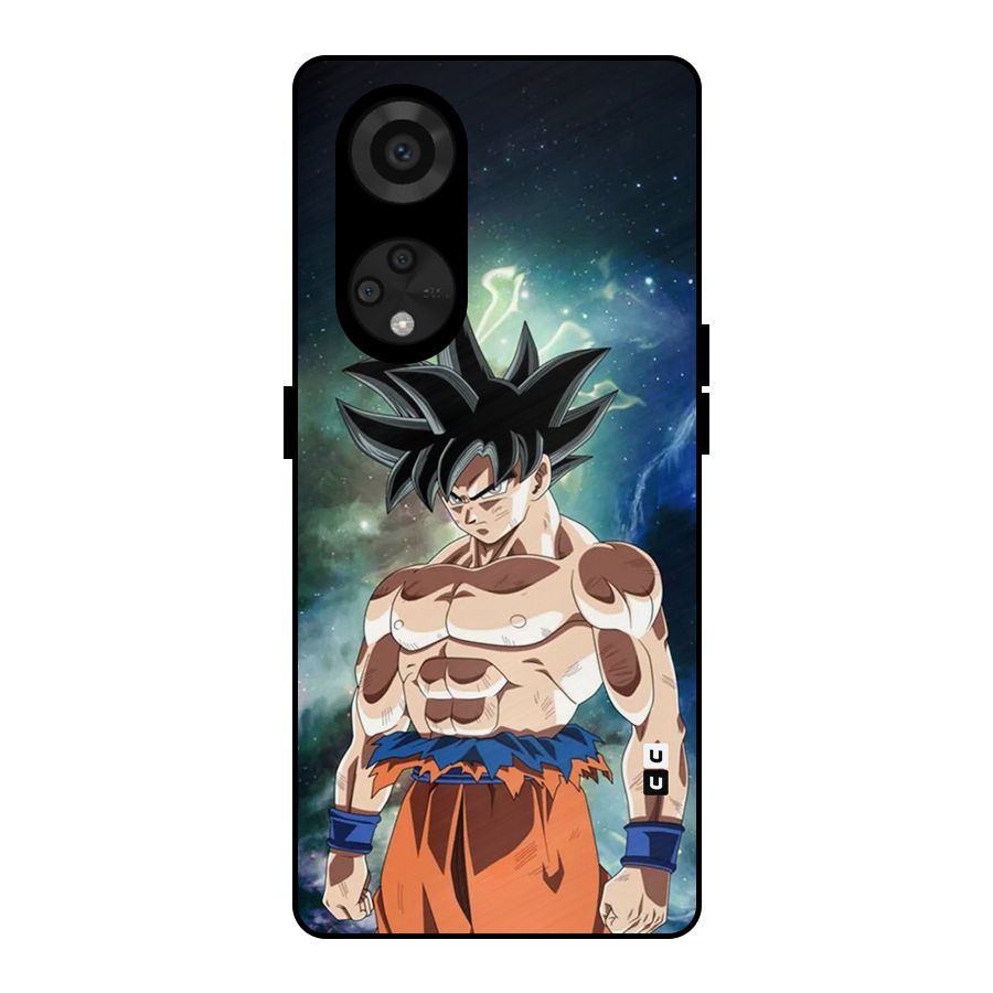 Super Saiyan God Metal Back Case for Reno8 T 5G