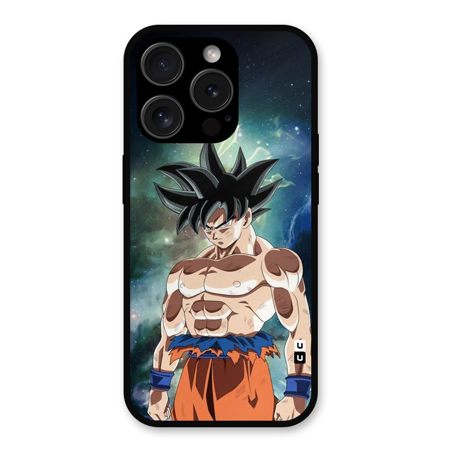 Super Saiyan God Metal Back Case for iPhone 15 Pro