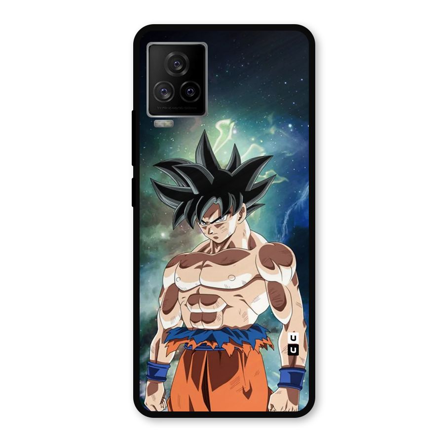 Super Saiyan God Metal Back Case for iQOO 7 Legend 5G