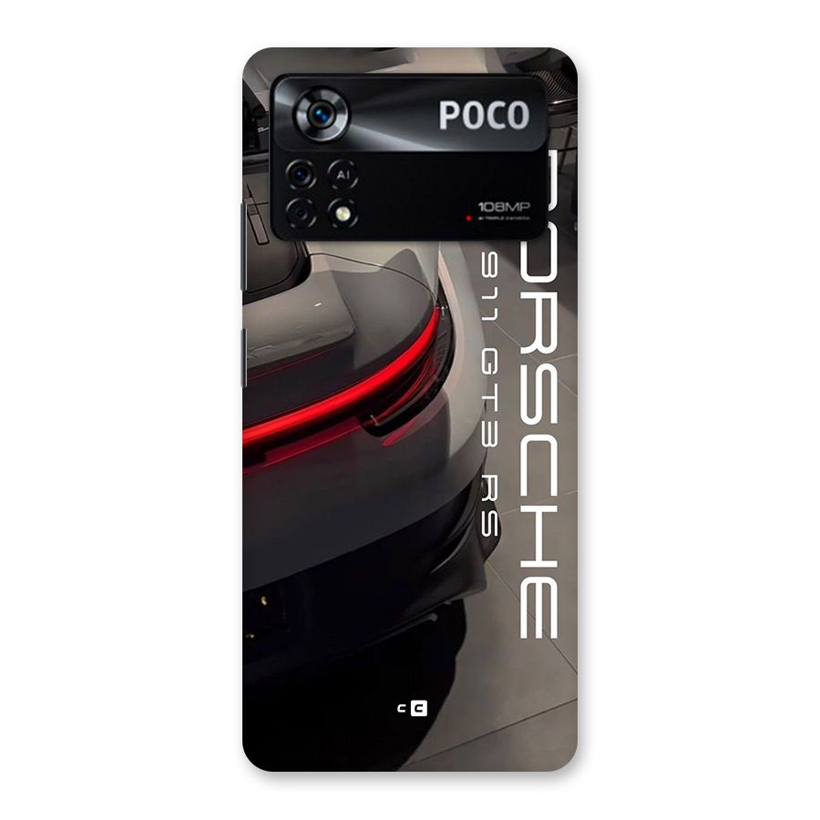 Super Sports Car Back Case for Poco X4 Pro 5G