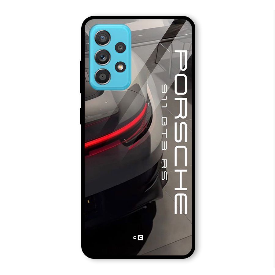 Super Sports Car Glass Back Case for Galaxy A52s 5G
