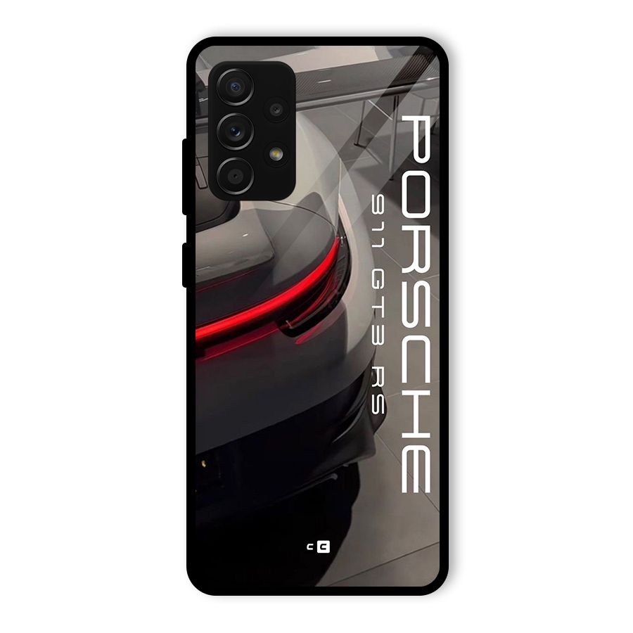 Super Sports Car Glass Back Case for Galaxy A53 5G
