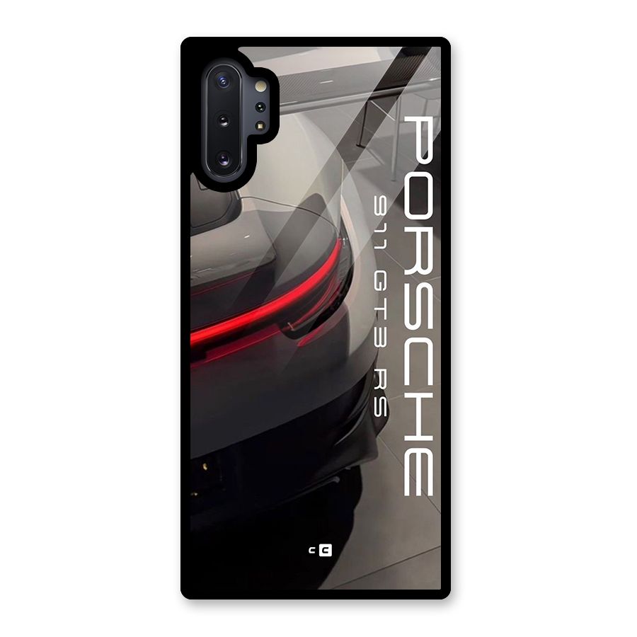 Super Sports Car Glass Back Case for Galaxy Note 10 Plus