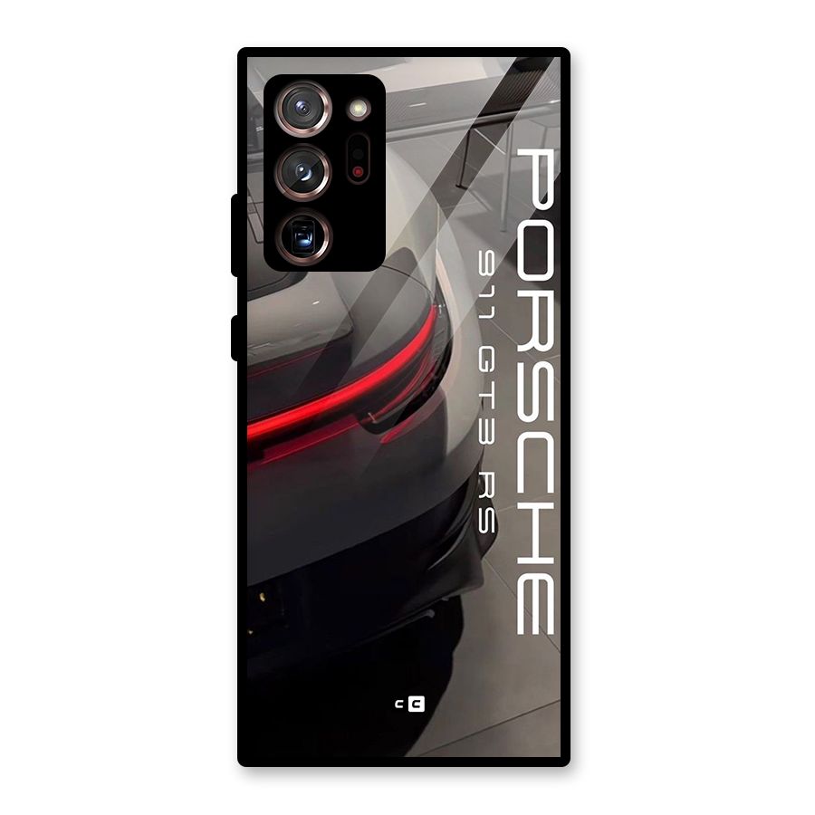 Super Sports Car Glass Back Case for Galaxy Note 20 Ultra