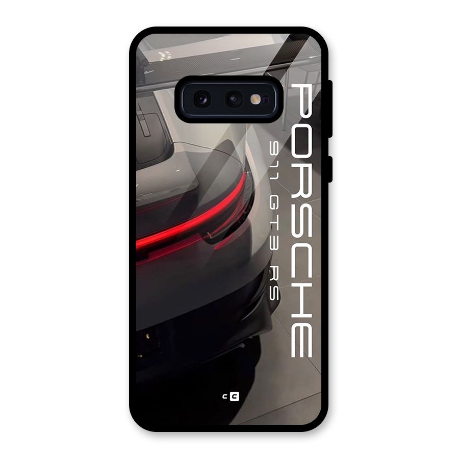 Super Sports Car Glass Back Case for Galaxy S10e