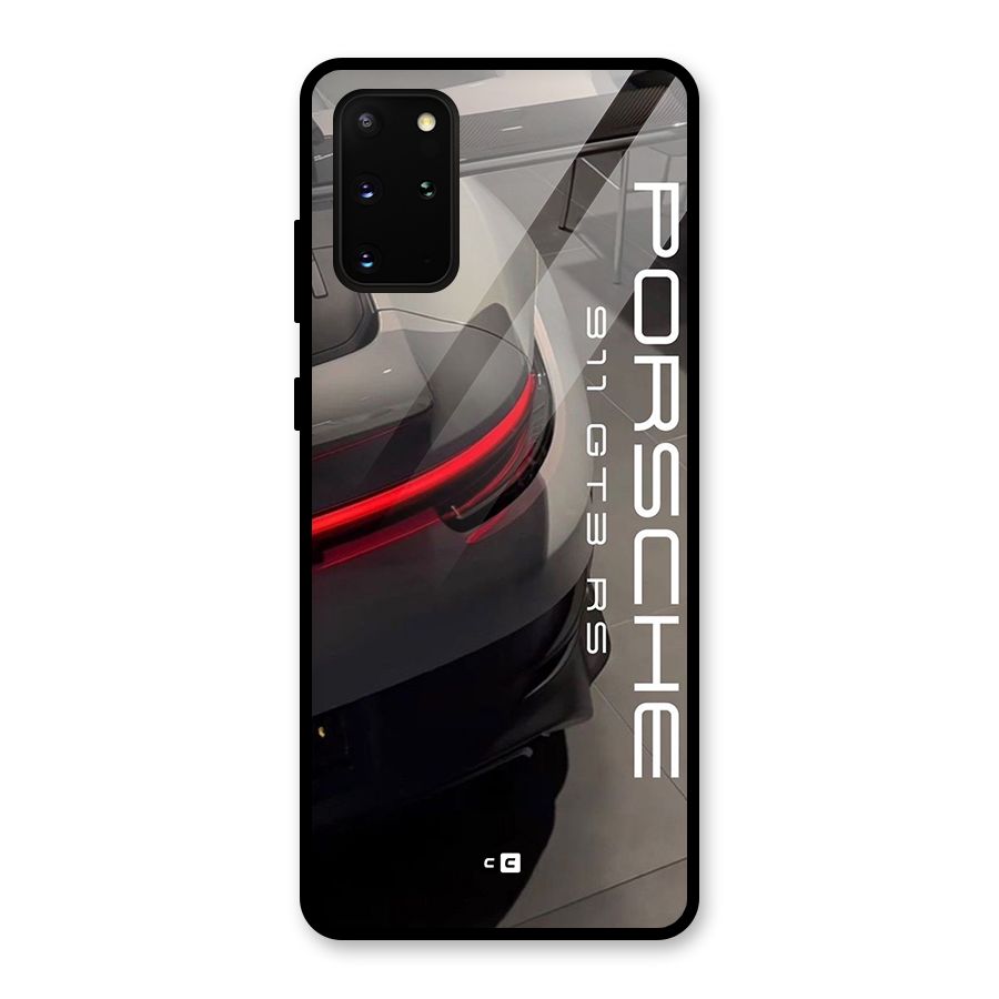Super Sports Car Glass Back Case for Galaxy S20 Plus