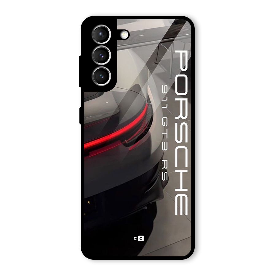 Super Sports Car Glass Back Case for Galaxy S21 5G