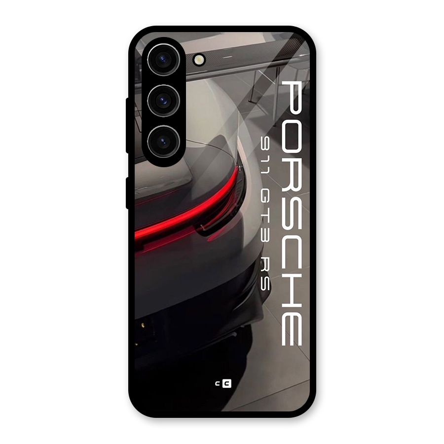 Super Sports Car Glass Back Case for Galaxy S23