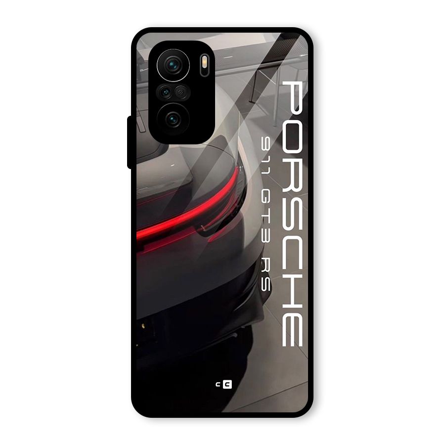 Super Sports Car Glass Back Case for Mi 11X Pro