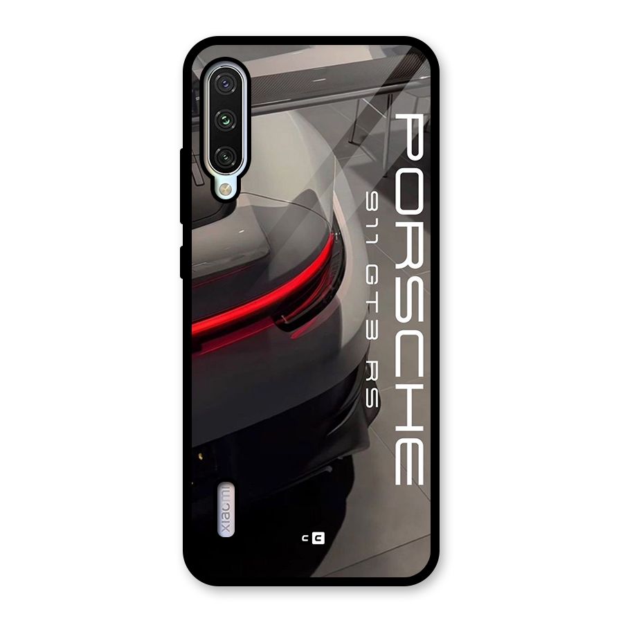 Super Sports Car Glass Back Case for Mi A3