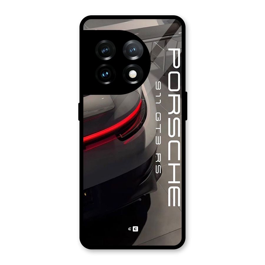 Super Sports Car Glass Back Case for OnePlus 11