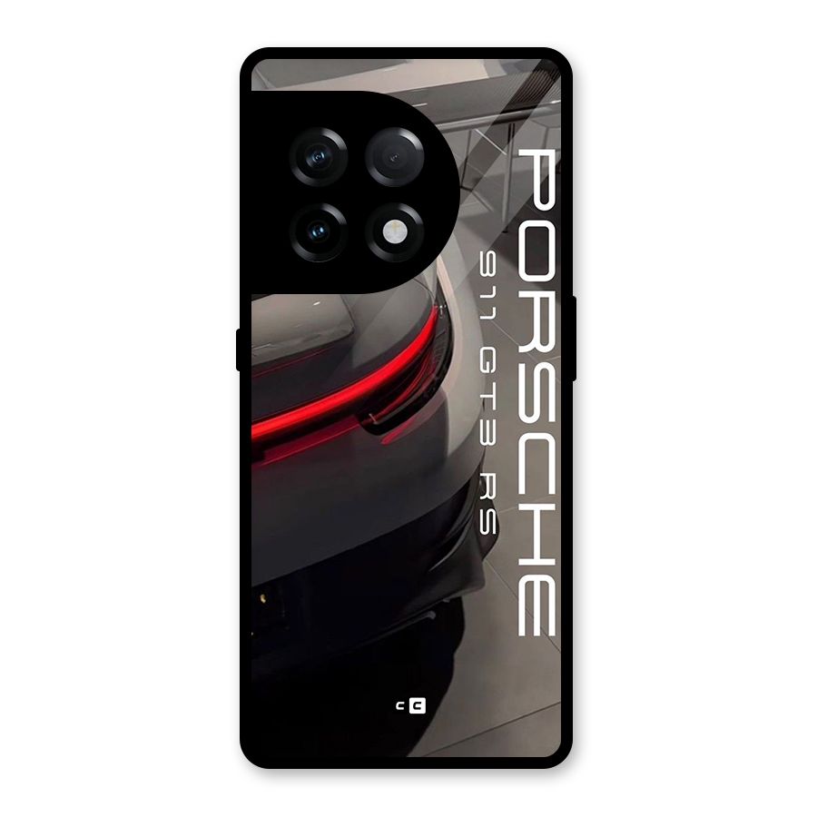 Super Sports Car Glass Back Case for OnePlus 11R
