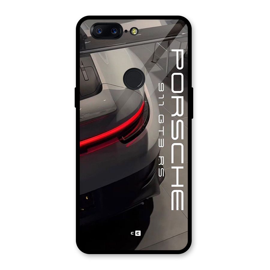 Super Sports Car Glass Back Case for OnePlus 5T