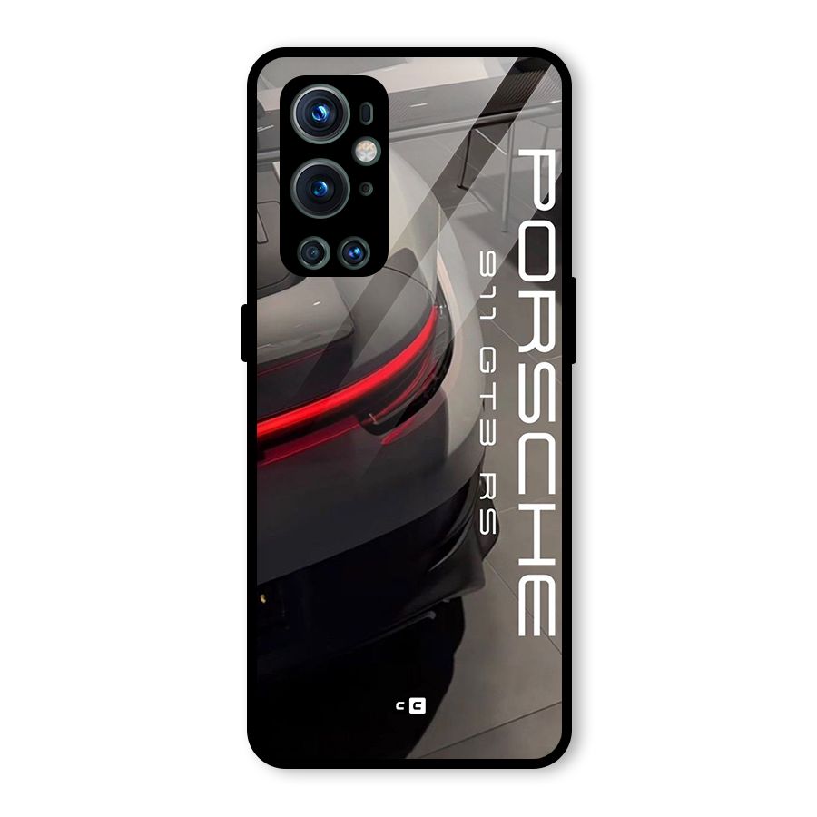 Super Sports Car Glass Back Case for OnePlus 9 Pro