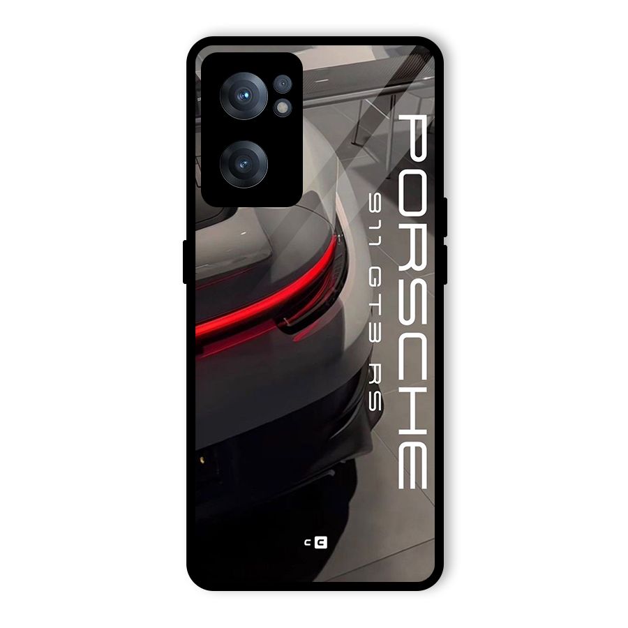 Super Sports Car Glass Back Case for OnePlus Nord CE 2 5G