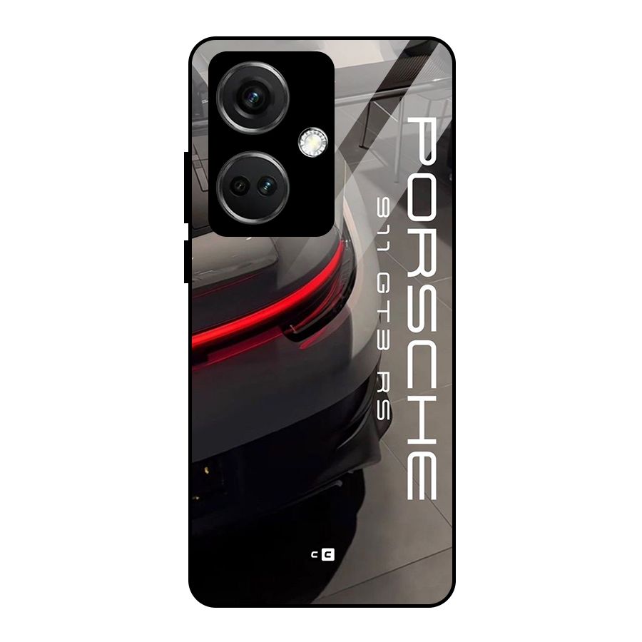 Super Sports Car Glass Back Case for OnePlus Nord CE 3 5G