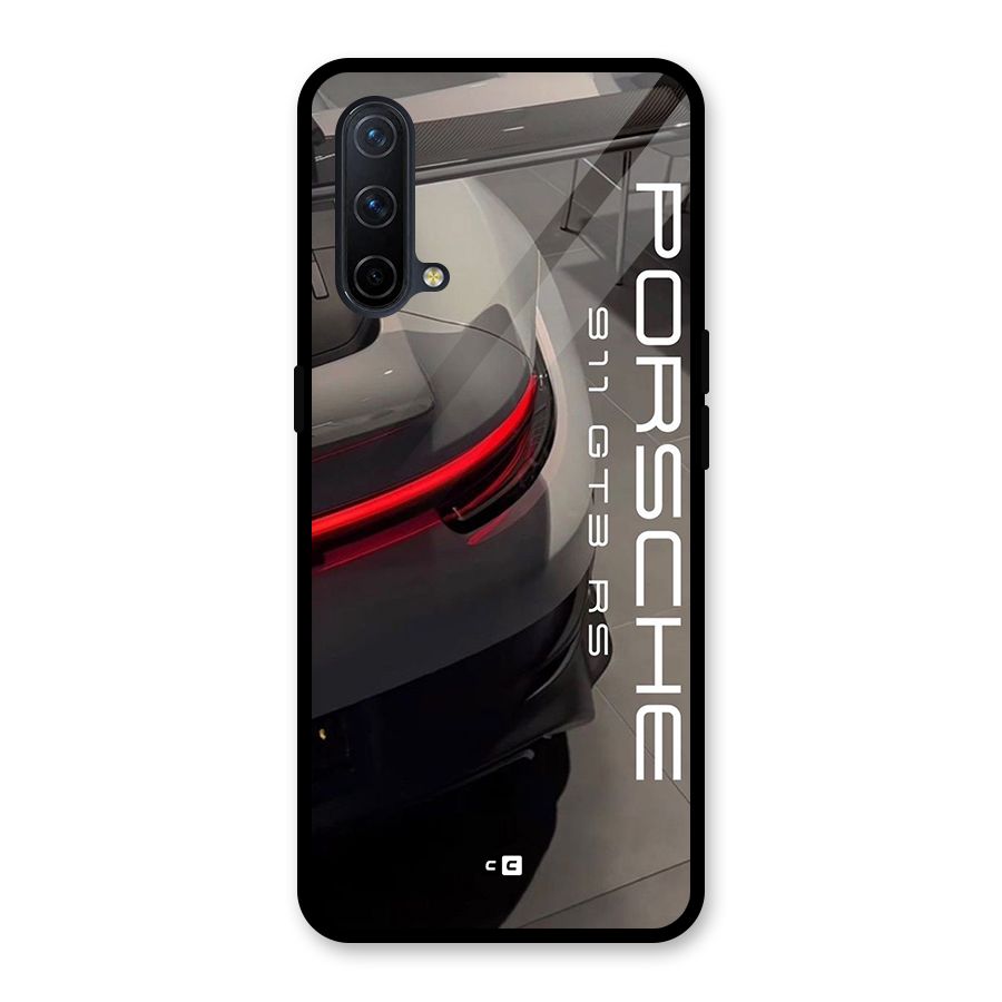 Super Sports Car Glass Back Case for OnePlus Nord CE 5G