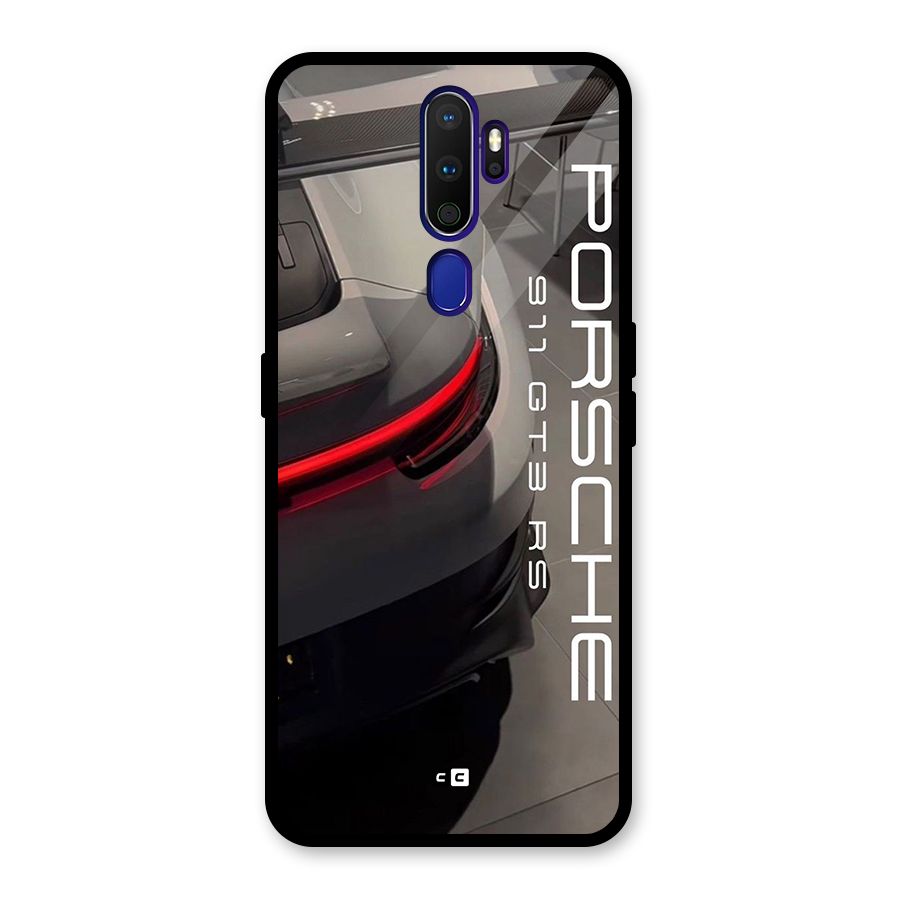 Super Sports Car Glass Back Case for Oppo A9 (2020)