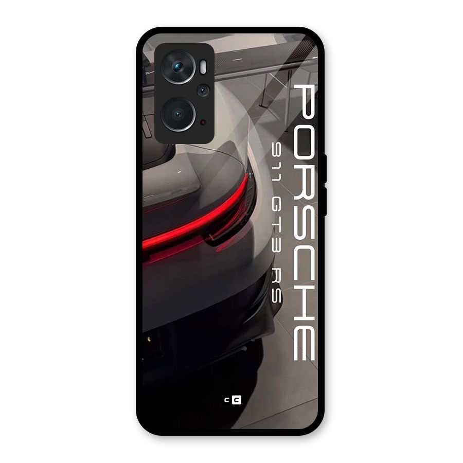 Super Sports Car Glass Back Case for Oppo K10 4G